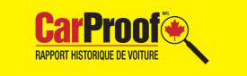 CarProof, rapport historique de voiture CarProof, rapport historique de voiture